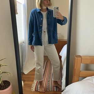 Denim Chore Jacket Vintage Inspired